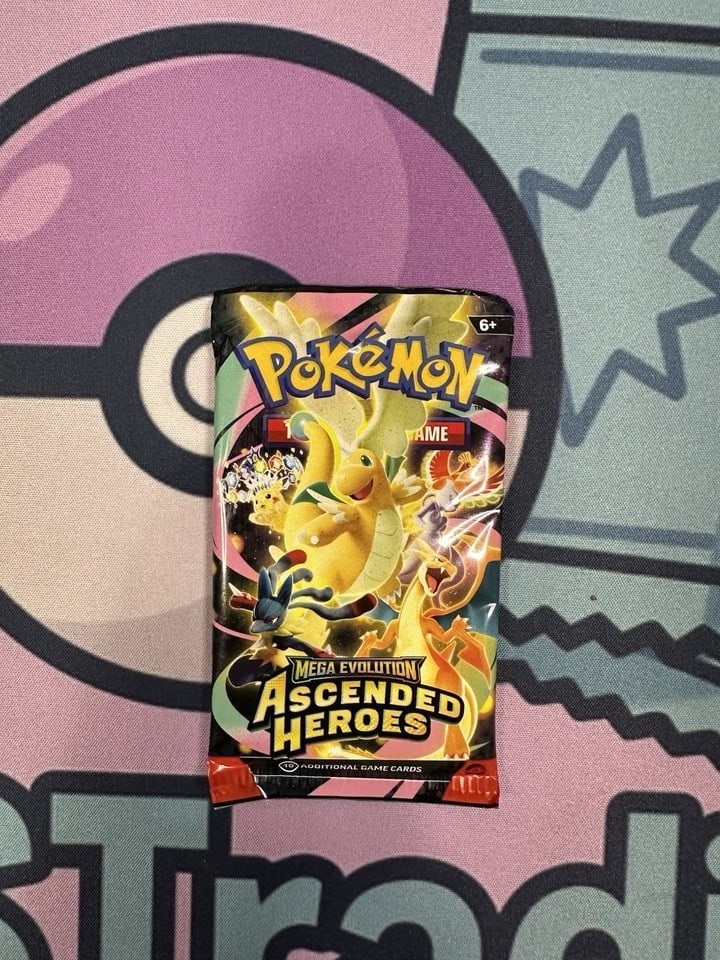 Pokémon TCG: Mega Evolution Ascended Heroes Booster Pack (1 of 1)
