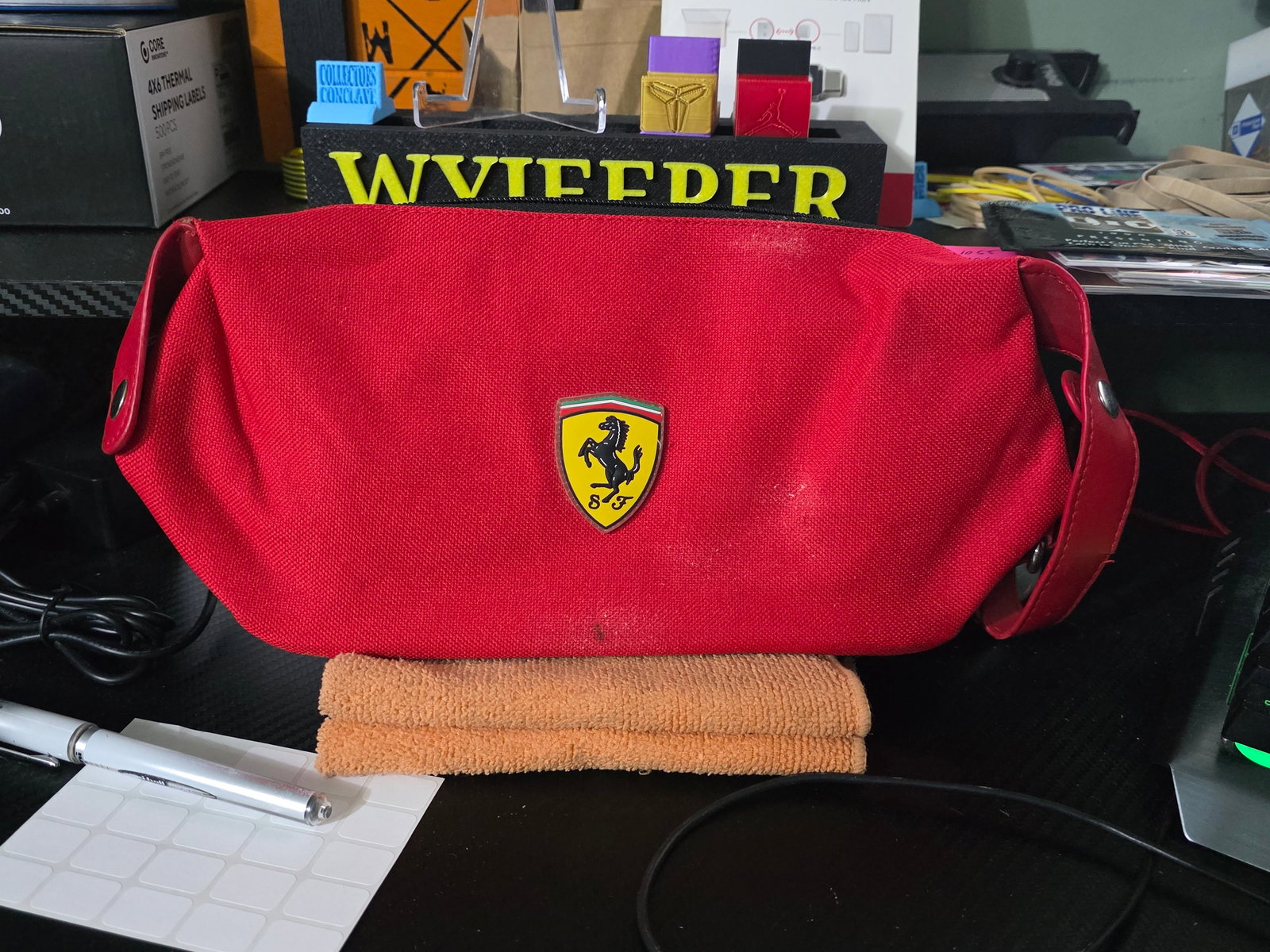 Santander Red Ferrari Bag (1 of 6)