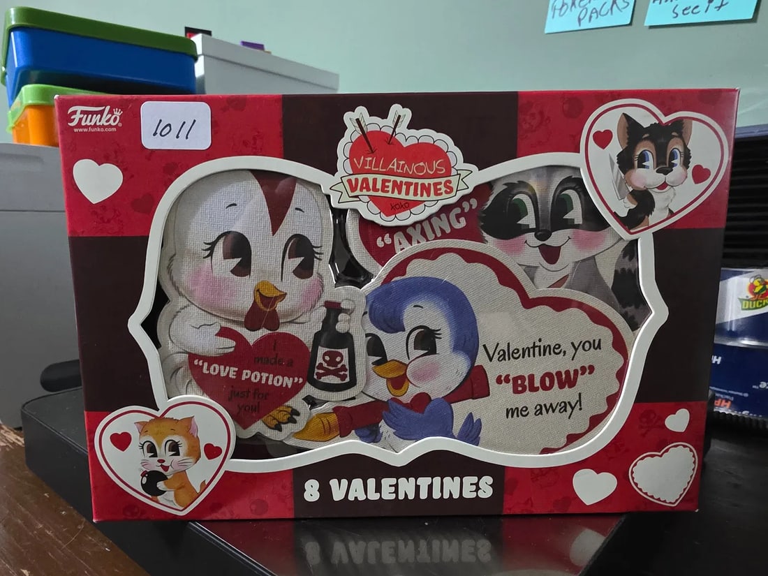 Funko Greeting Cards Villainous Valentines Day Cards (8 pack) (1 of 4)