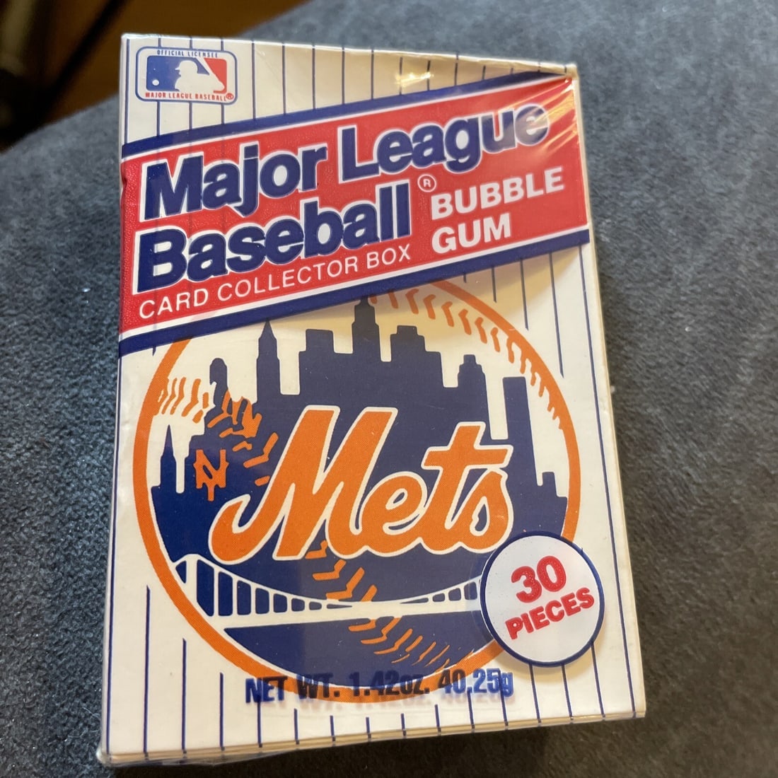 1990 Mets Card Collector Bubble Gum Box Sealed MLB (1 of 2)