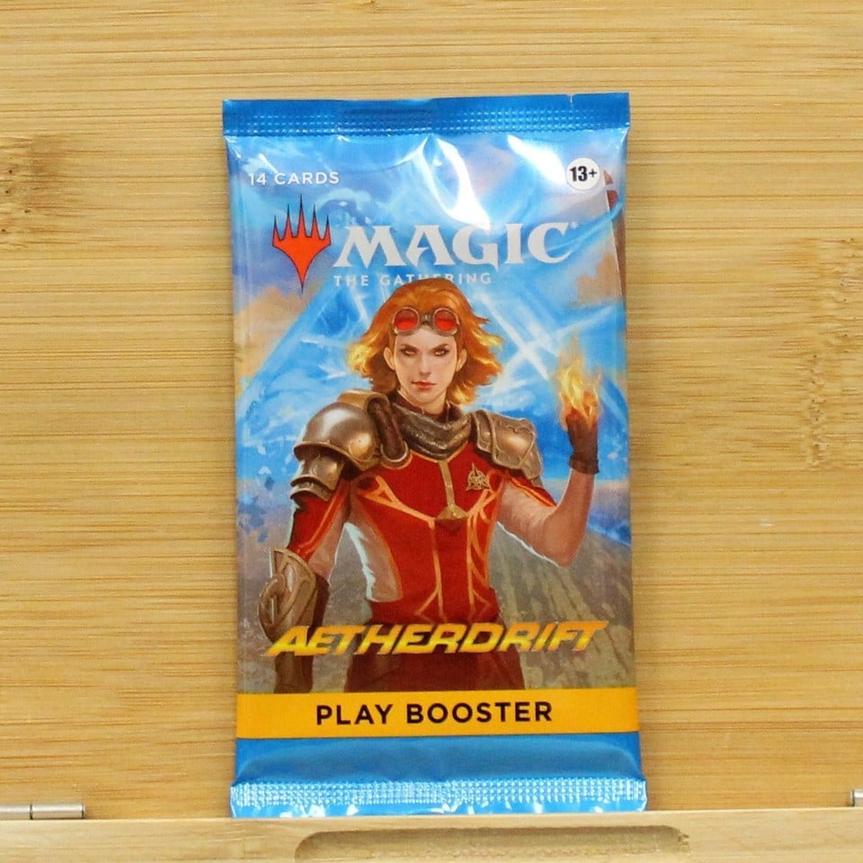 Magic The Gathering Aetherdrift 14-Cards Play Booster (1 of 2)