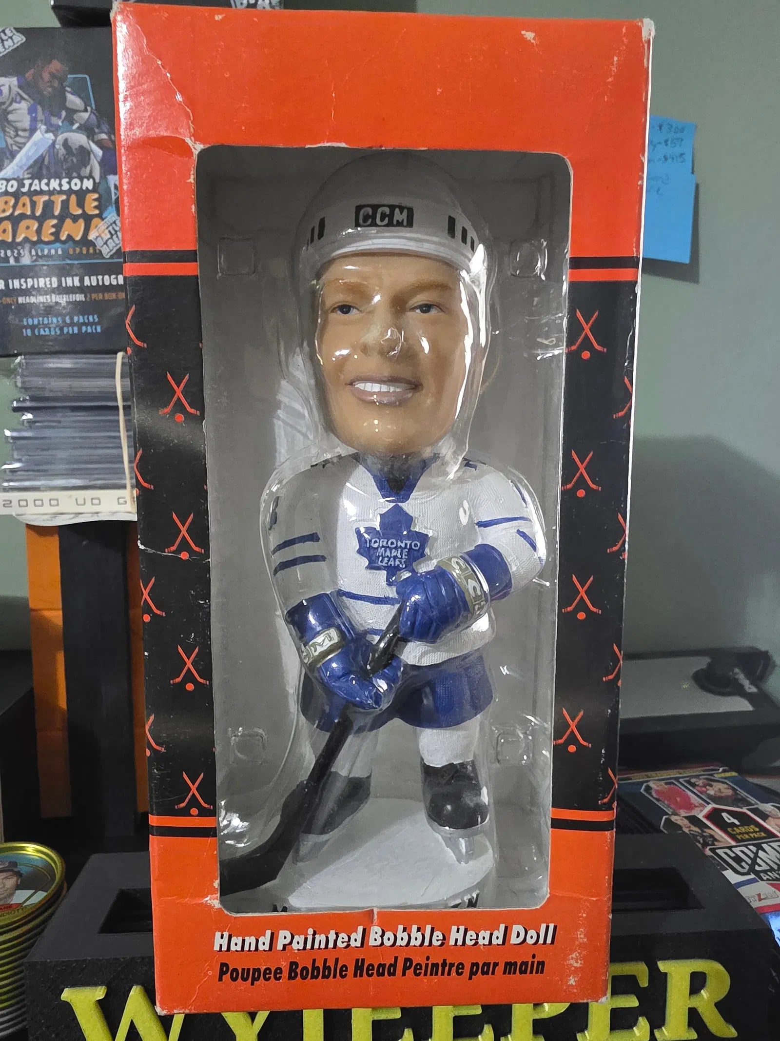 MATS SUNDIN TORONTO MAPLELEAFS BOBBLE HEAD 2002 LEGEND LIMITED Edition RARE (1 of 4)