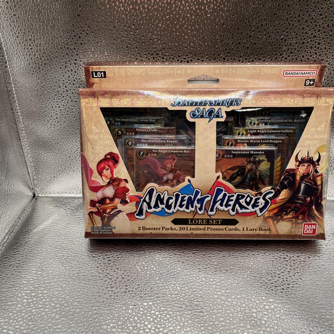 Battle Spirits Saga Card Game: Lore Set 01: Ancient Heroes English (1 of 2)