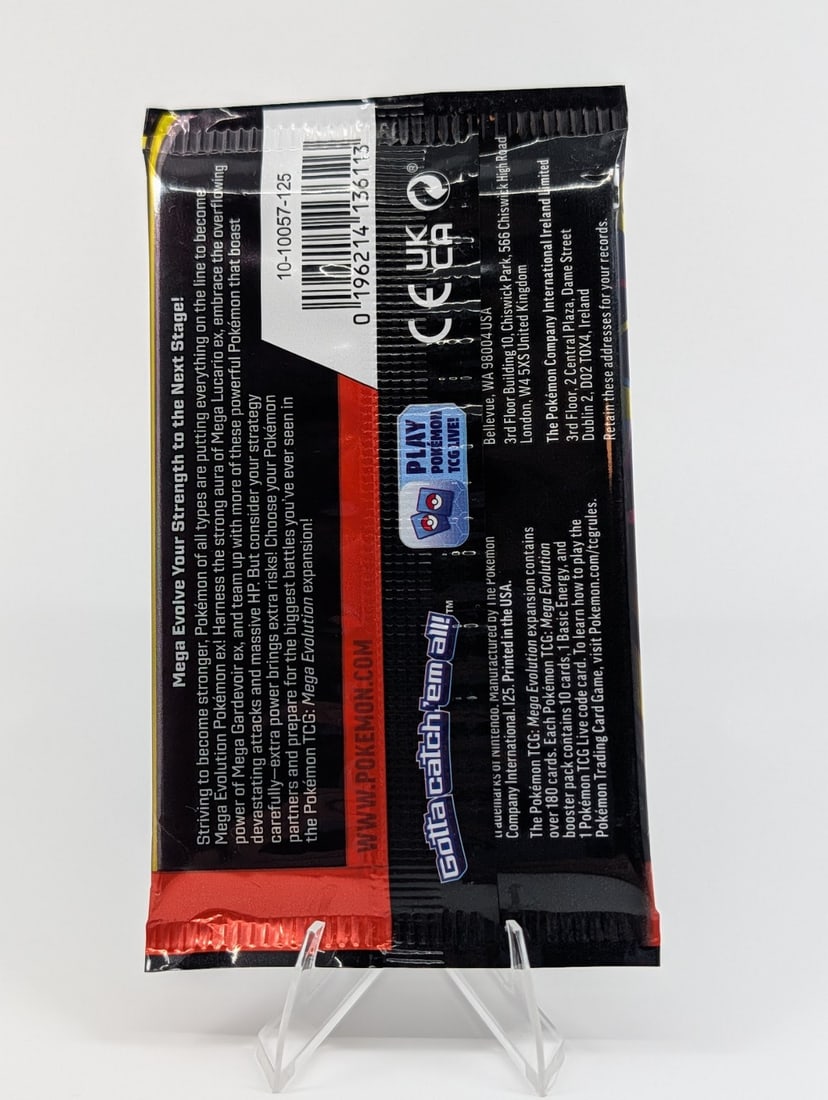 Pokemon TCG: Mega Evolution Booster Pack - 2