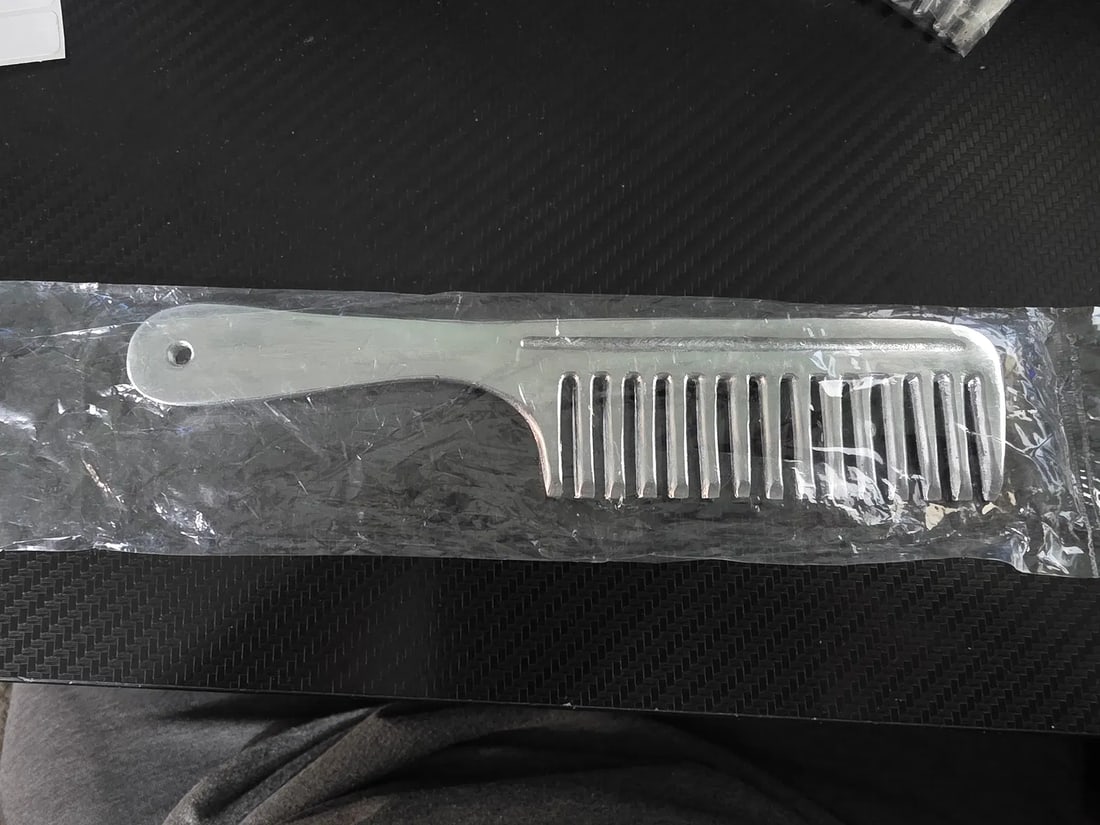 2 Custom made Metal Combs (1 of 3)