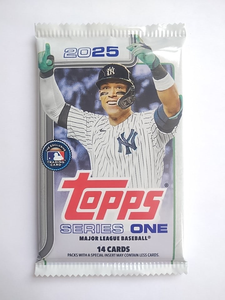 2025 Topps Series One MLB Baseball Cards Pack Of 14 Cards (1 of 1)