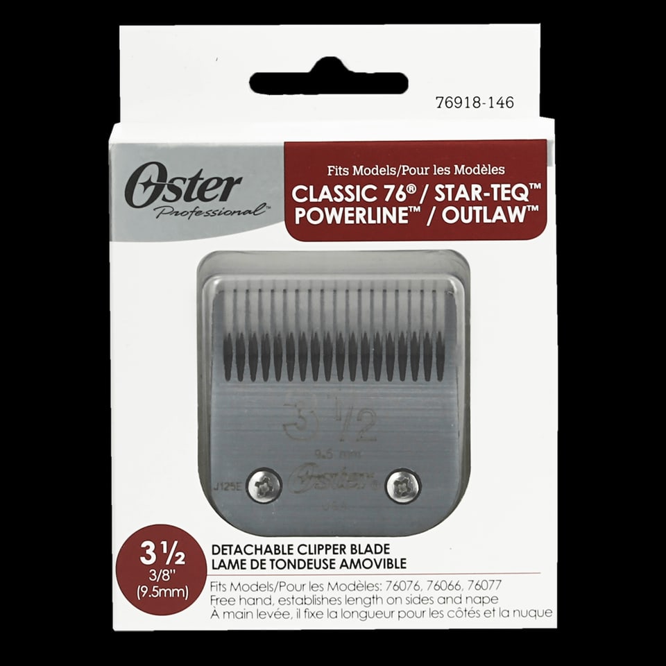 Oster Size 3.5/9.5 mm Detachable Replacement Blade Fits 76, Octane, Model One (1 of 2)