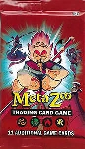 Metazoo Base Set 2025 Booster Pack: The Metazoo Base Set 2025 Booster Pack is a factory-sealed collectible card game pack featuring 10 standard-sized cards made of durable card stock. This booster pack, manufactured by MetaZoo Games, is