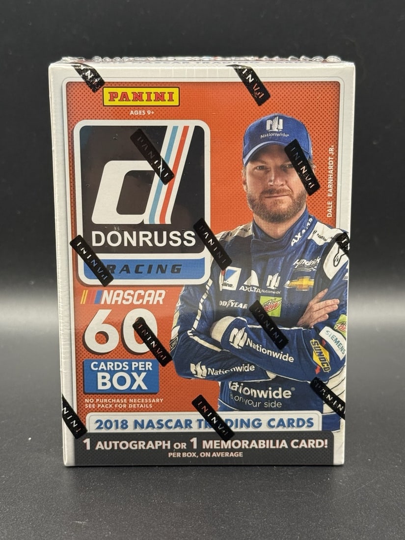 2018 Panini Donruss Nascar Racing Exclusive Factory Sealed Blaster Box AUTO/MEM (1 of 1)