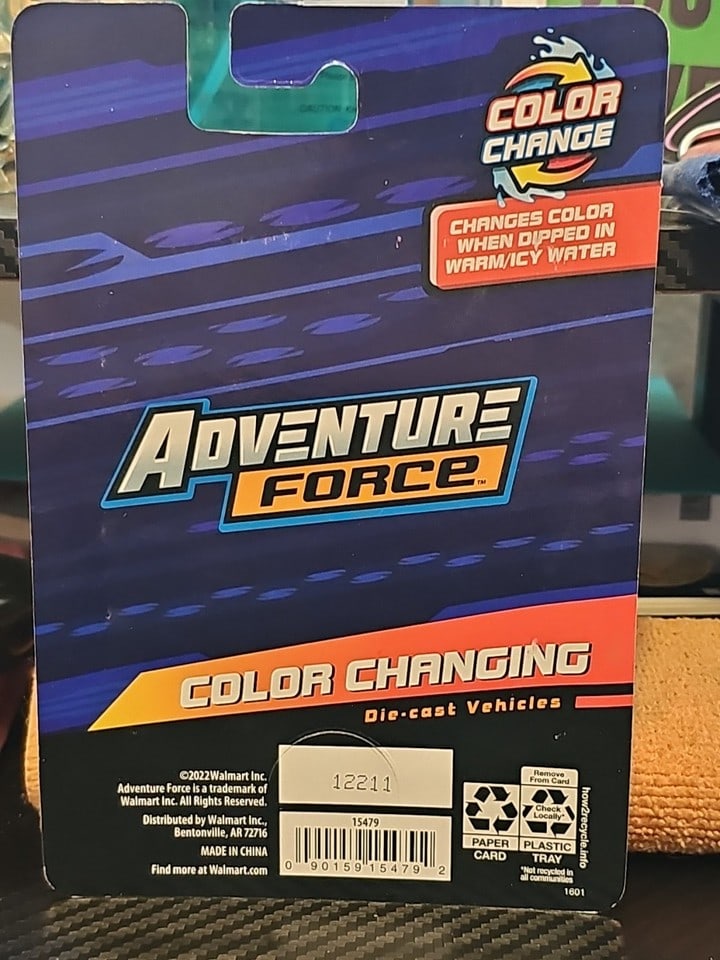 New Adventure Force Color Changing Diecast Vehicle 6 Set of 2 Cars 12211 - 2