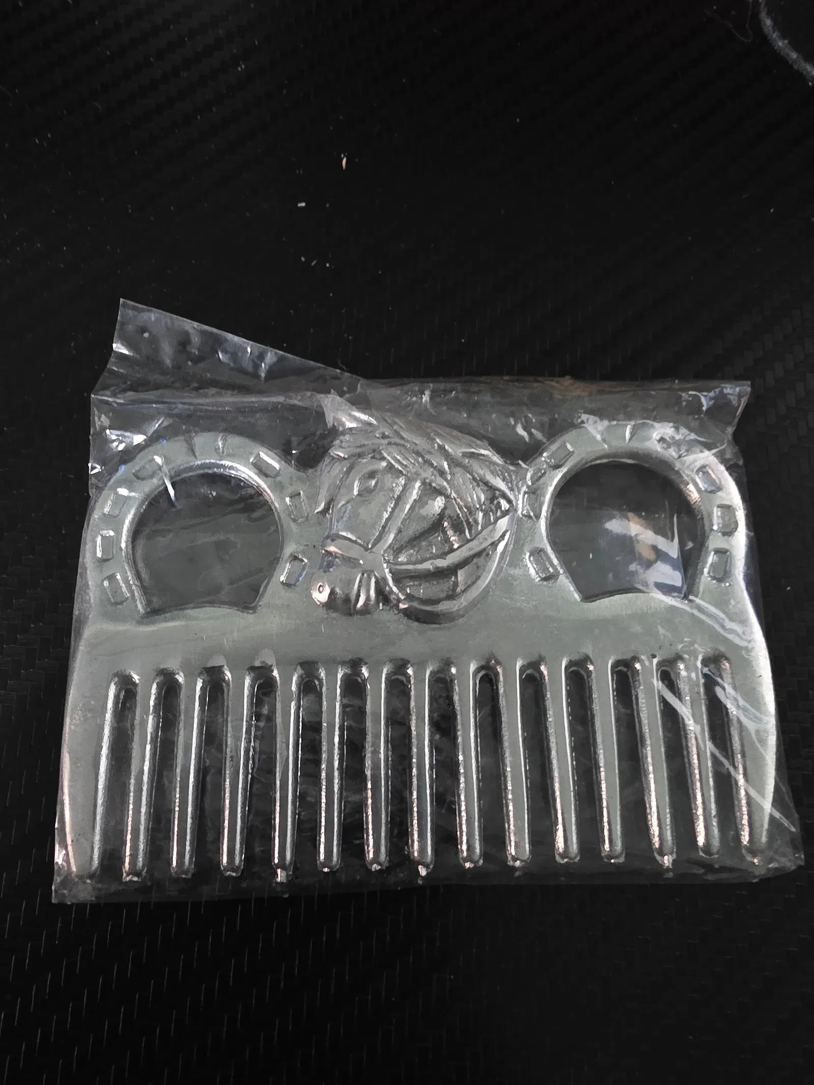 2 Custom made Metal Combs - 2