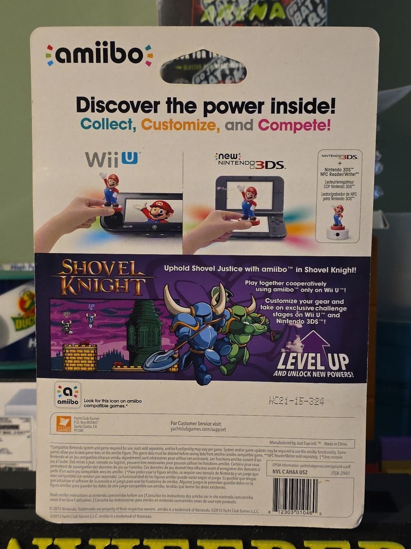Shovel Knight Amiibo Nintendo Wii U 3DS - 2