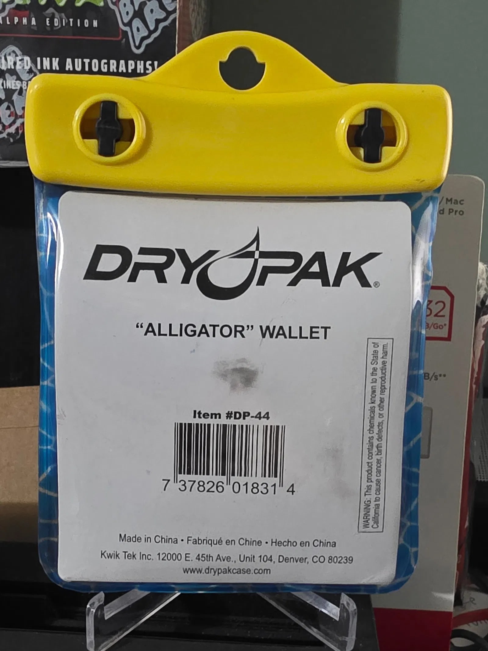 Dry Pak Alligator Wallet - Waterproof - Floating - for ID Cash Credit Cards Keys - 2