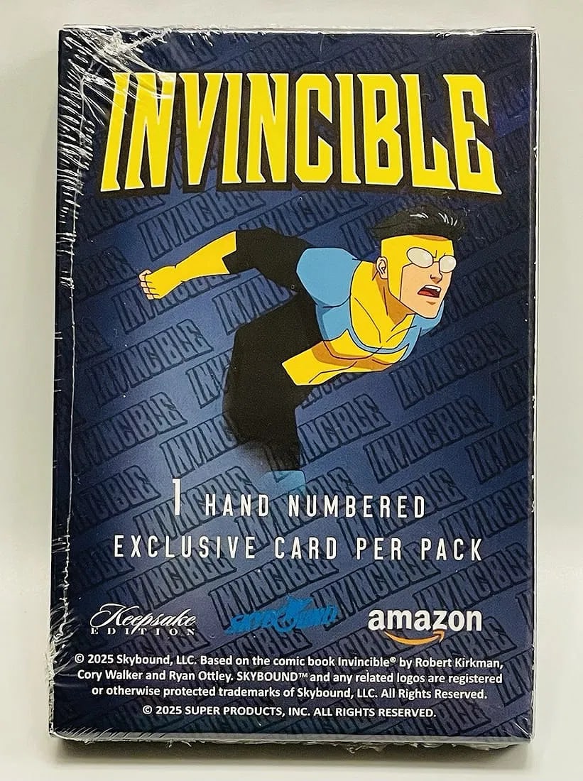 2025 Invincible Keepsake Edition Trading Card Con Exclusive Hand #d Signagraph - 2