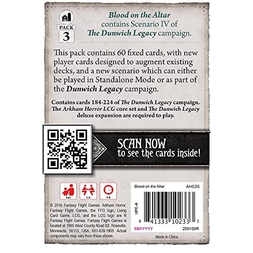 Fantasy Flight Games Arkham Horror The Card Game Blood Mythos Pack - 2