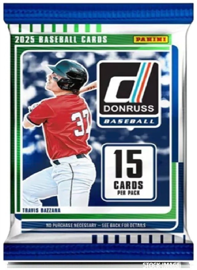 2025 Panini Donruss MLB Baseball 15 Trading Card Blaster Pack: Experience the thrill of the hunt with this 2025 Panini Donruss MLB Baseball Blaster Pack. This 15-card value pack is loaded with potential, featuring the highly anticipated Paul Skenes and Dylan Crew