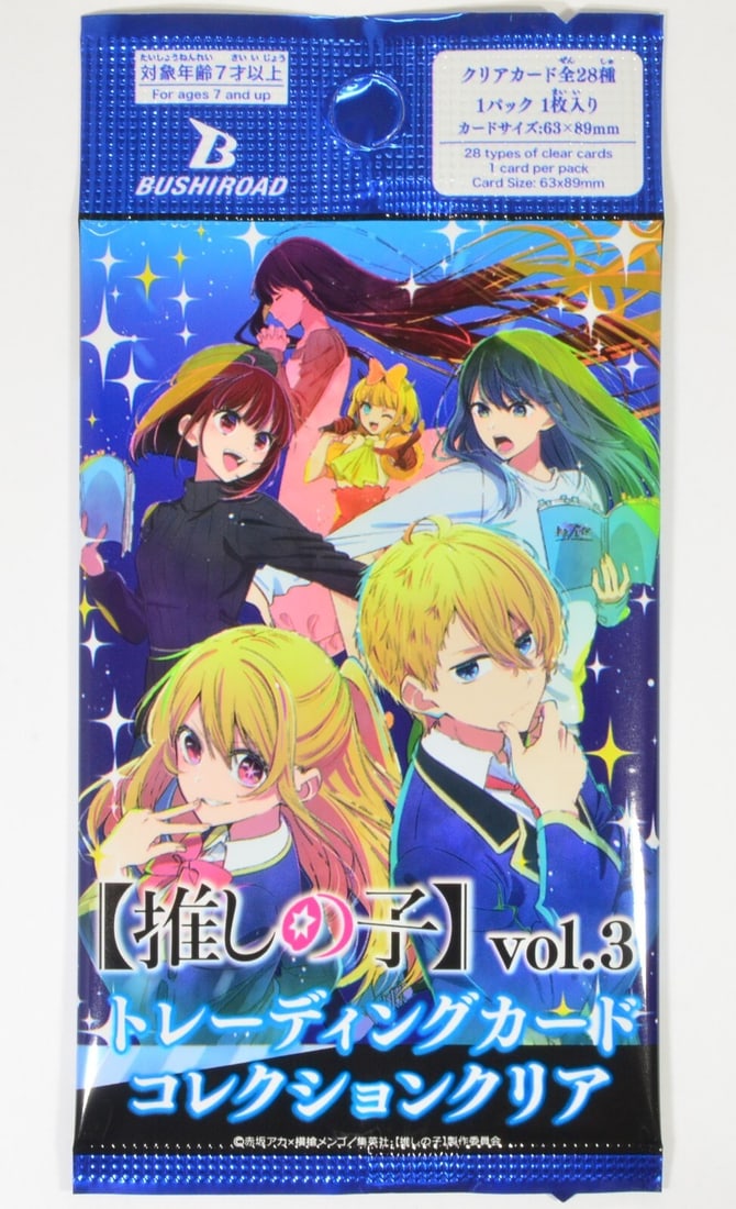 BUSHIROAD Anime Oshi No Ko vol.3 Trading Card Collection Clear Genuine Product (1 of 1)