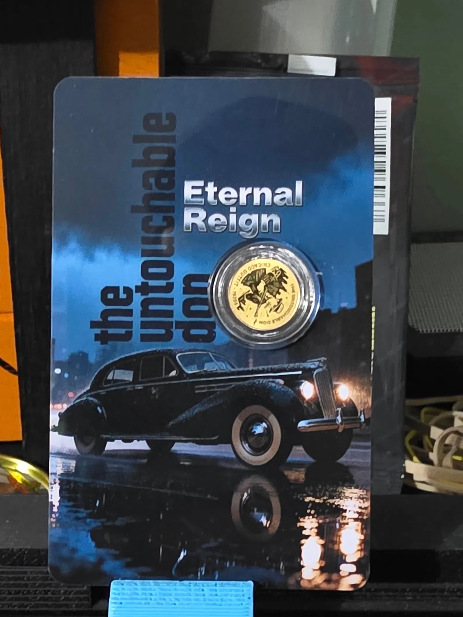 2026 Niue The Untouchable Don 1/1000 oz Gold Coin .9999 Eternal Reign: The 2026 Niue The Untouchable Don 1/1000 oz Gold Coin is a rare and valuable piece of currency. This uncirculated coin has a denomination of 50 cents and is made of gold with a fineness of 0.9999. It