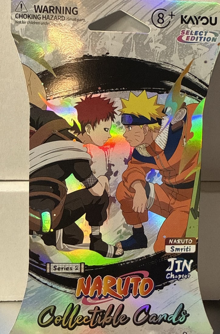 Kayou Naruto Smriti Chapter Jin Series 2 sleeved oack: The Kayou Naruto Smriti Chapter Jin Series 2 English - is a collectible card game product featuring the popular Naruto character. Manufactured by Kayou in 2025, this set is in English and designed for