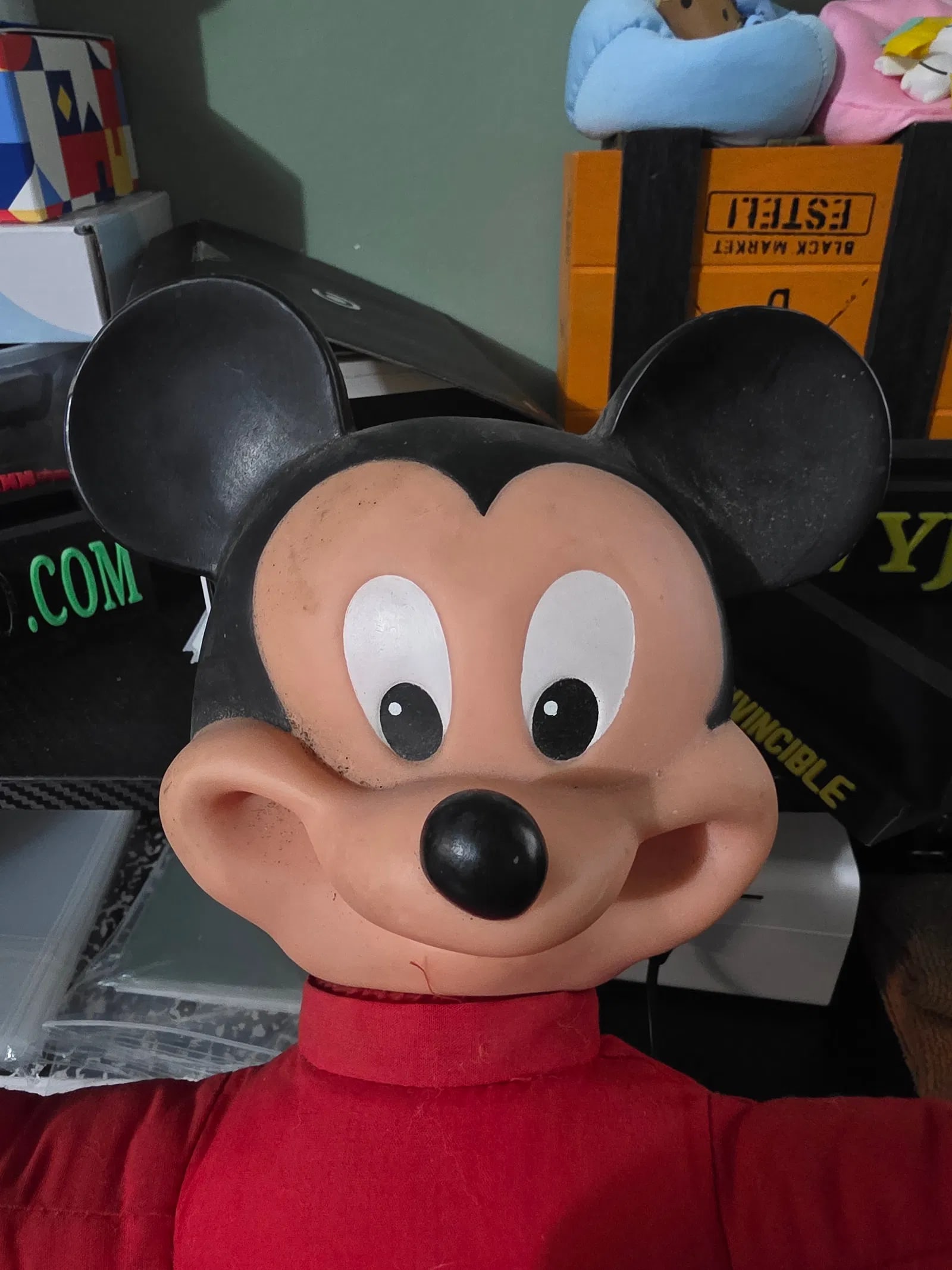Vtg Disney 1989 Mickey Mouse Learn To Dress Me Doll 15" Overall - 3