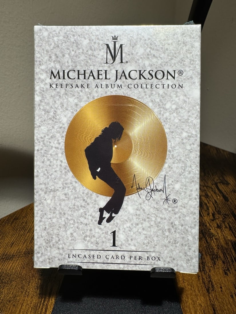 Michael Jackson Keepsake Album Collection Sealed Card Box 1 Card 2026 (1 of 2)
