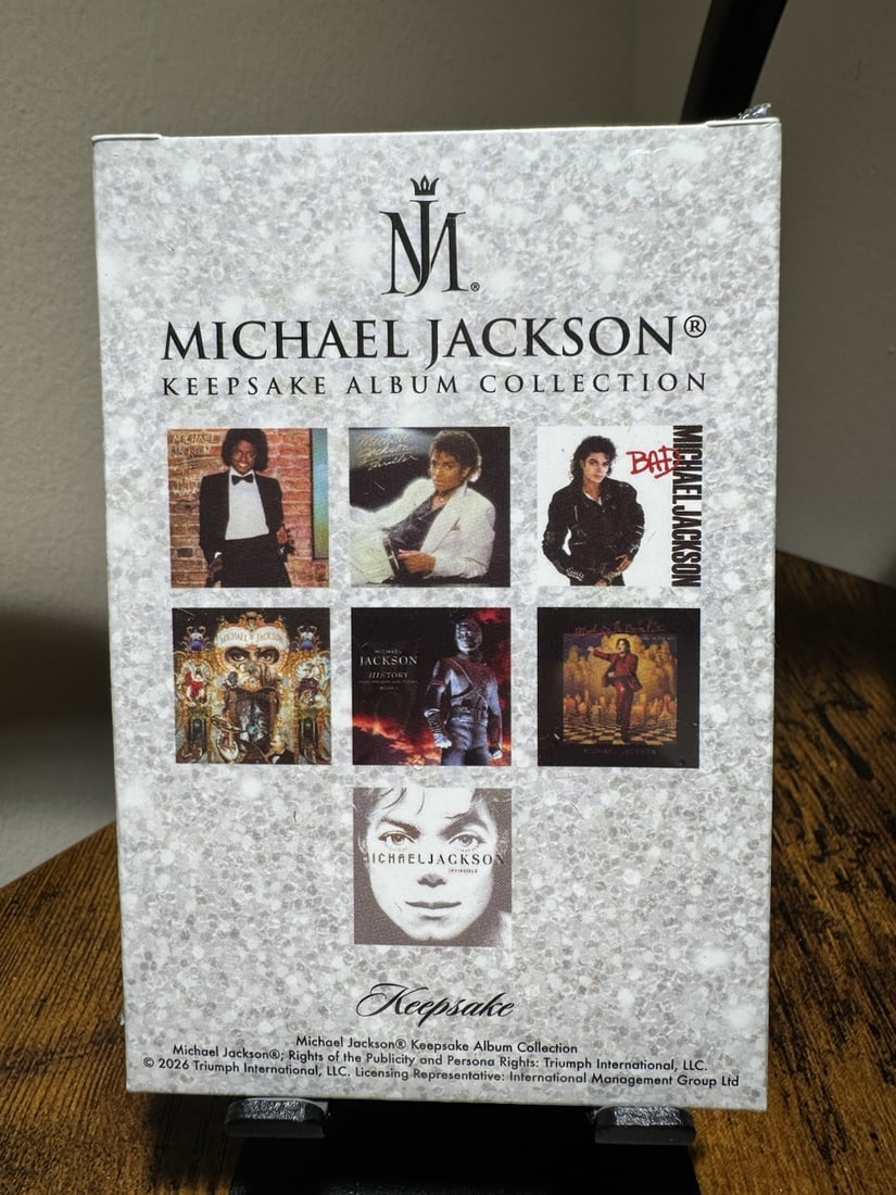 Michael Jackson Keepsake Album Collection Sealed Card Box 1 Card 2026 - 2