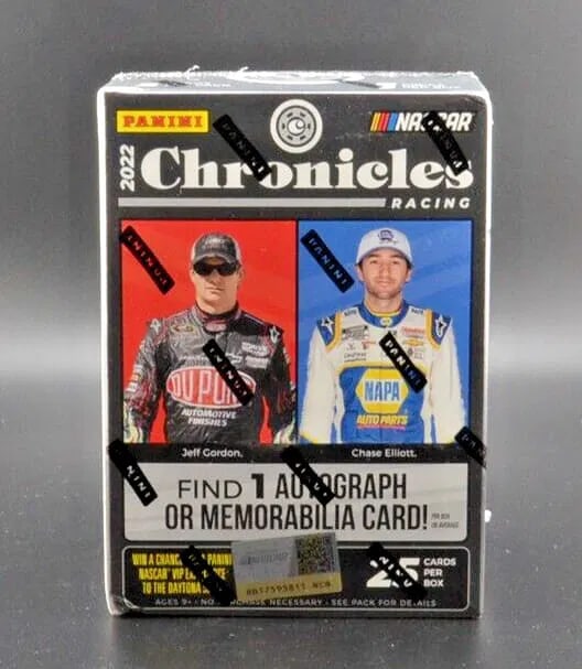 Panini 2022 Chronicles Auto Racing Blaster Box (1 of 1)