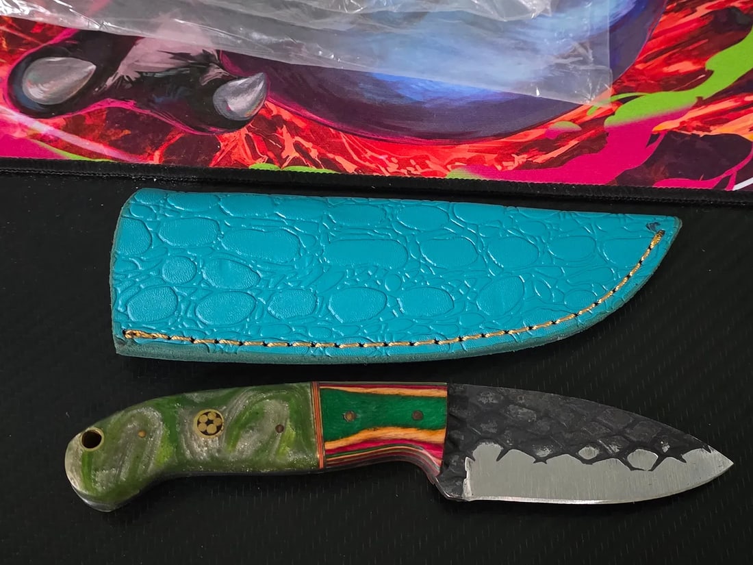MHS cutlery fixed blade knife with sheath (1 of 1)