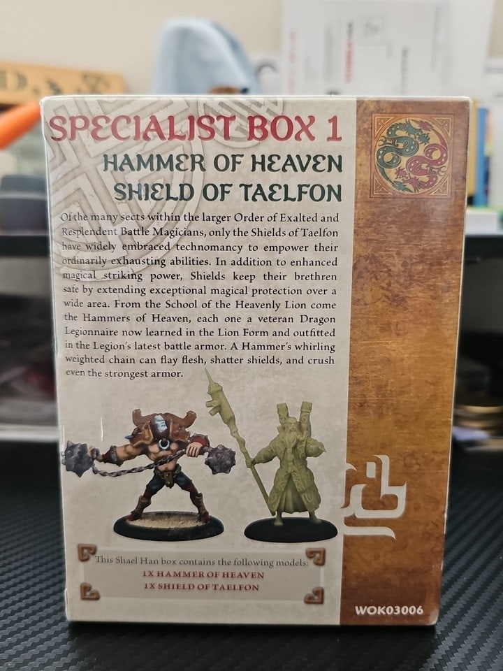 Wrath of Kings Shael Han Specialist Box 1 (Hammer of Heaven, Shield of Taelfon) - 2