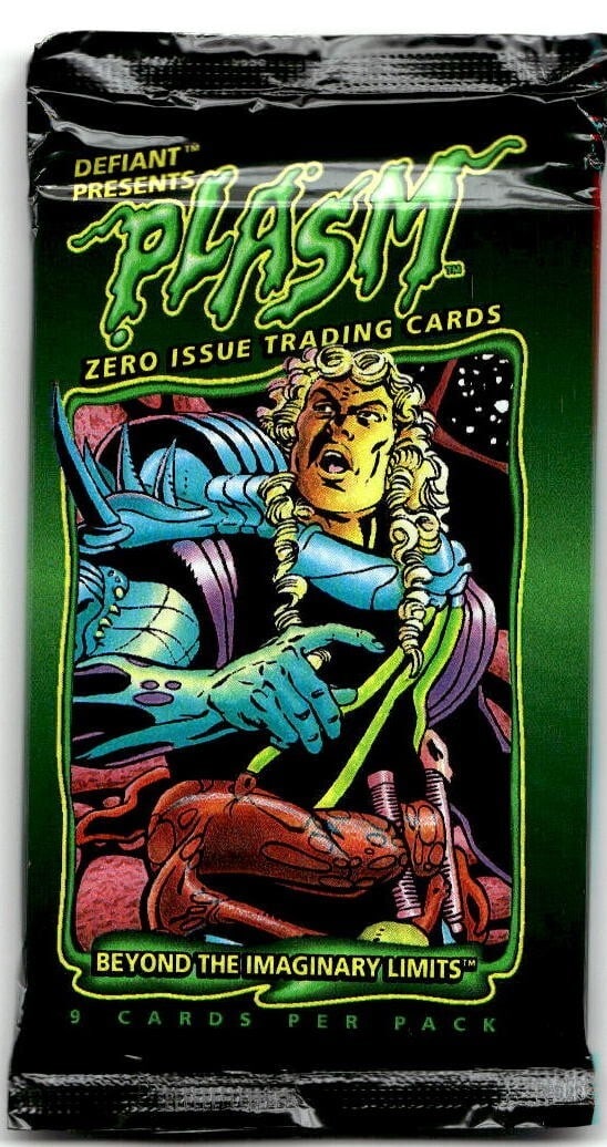 1993 Plasm Beyond The Imaginary Limits Zero Issue Trading Card Pack Art 1 (1 of 1)
