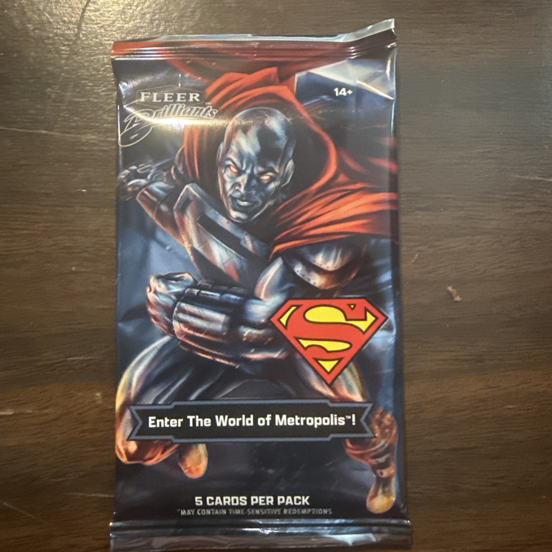 2025 Superman Fleer Brilliants Mega Pack 5 Cards Enter The World Of Metropolis ! (1 of 1)