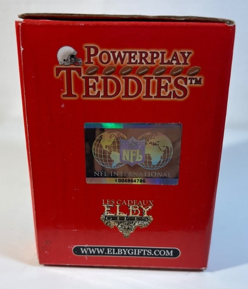 Baltimore Ravens NFL Powerplay Teddies Mini Collectible Figurine By Elby Gifts - 3