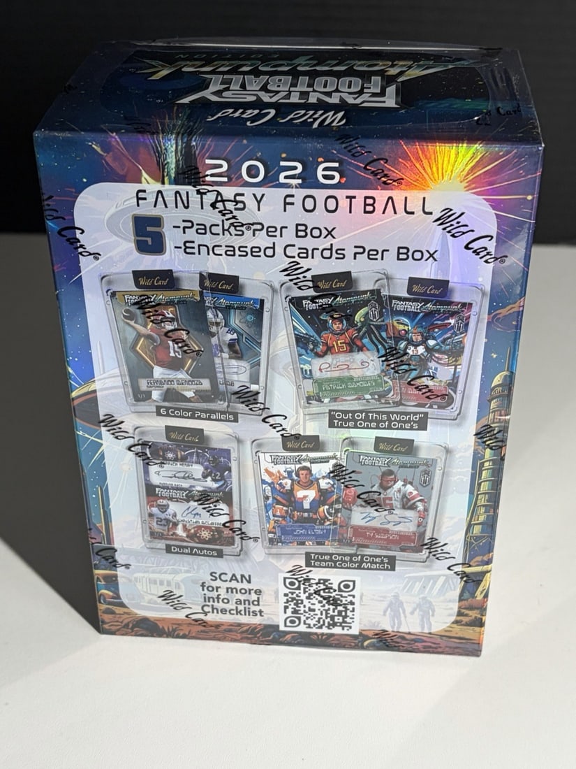 2026 Wild Card Fantasy Football Atom Punk Edition box - 2