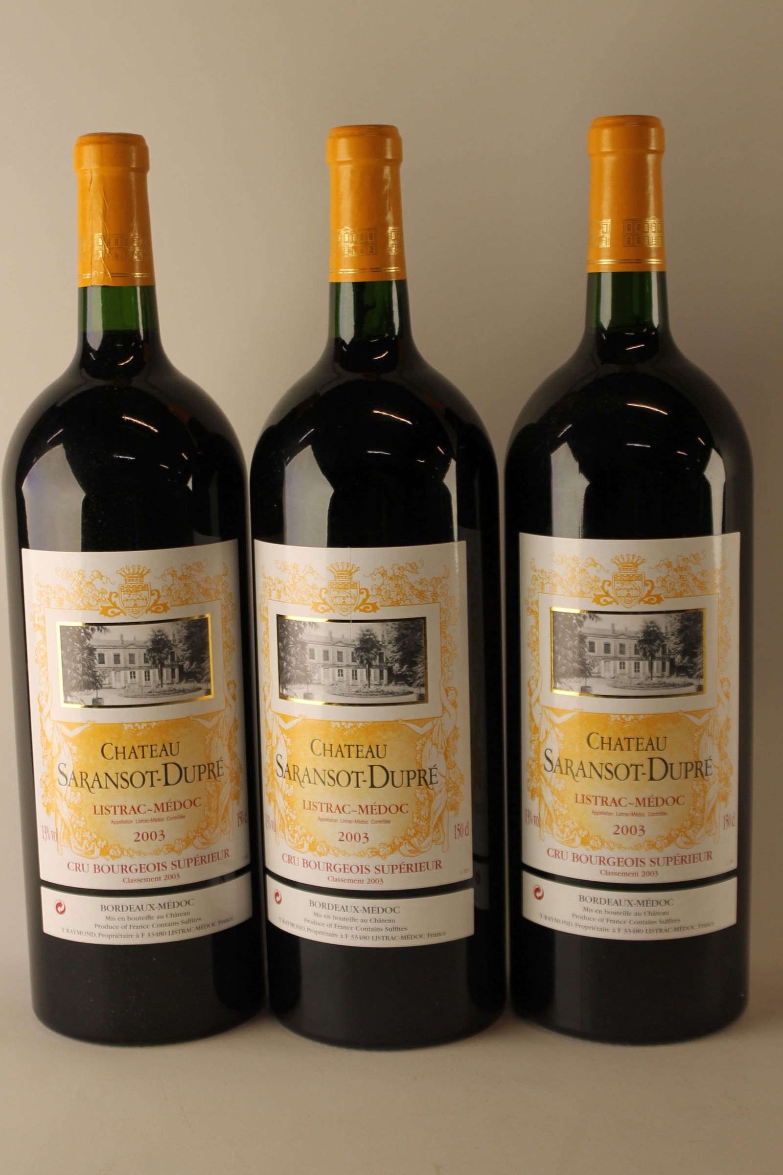 Château Saransot-Dupré 2003 - 2