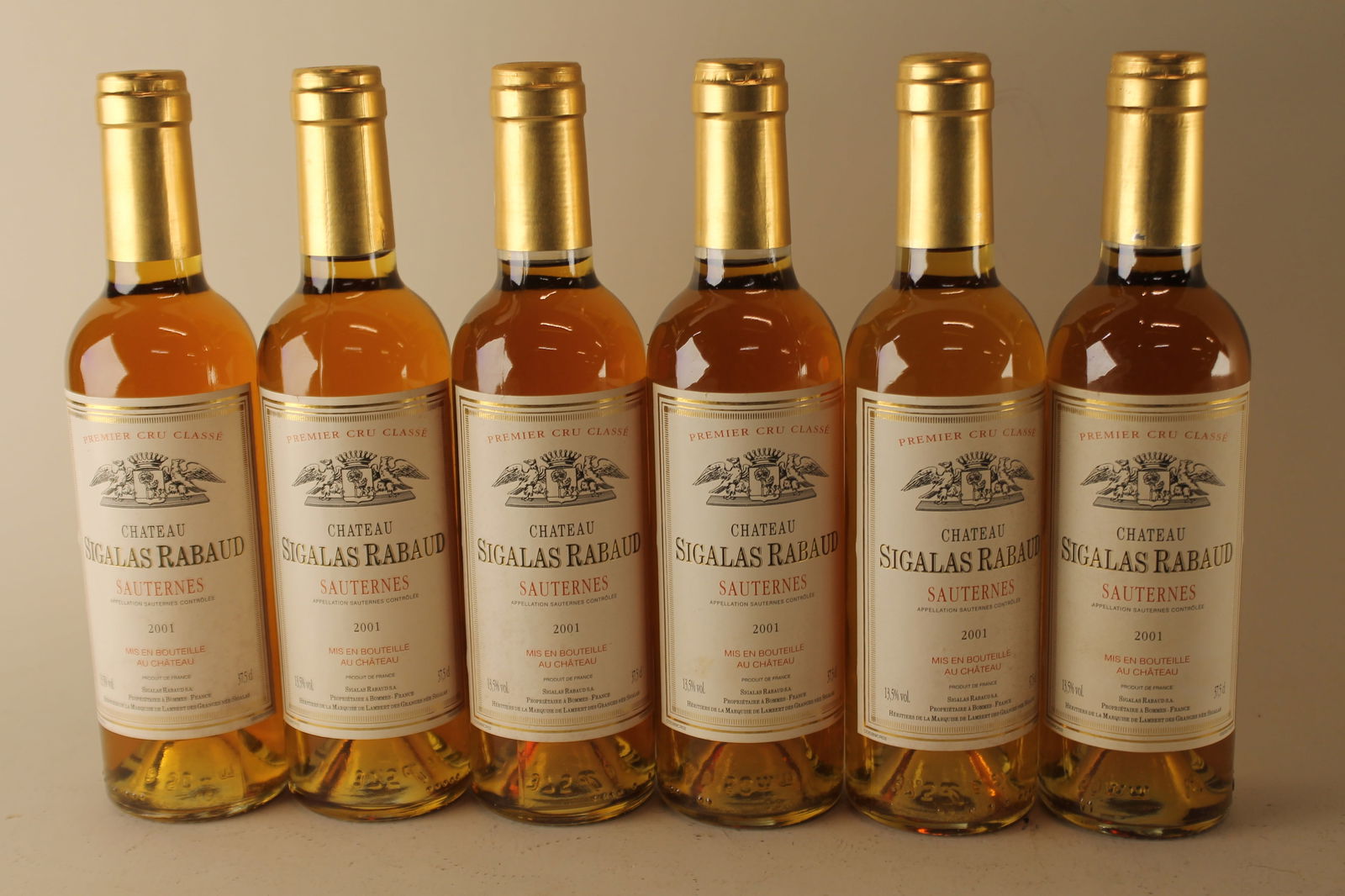 Château Sigalas Rabaud 2001 - 2
