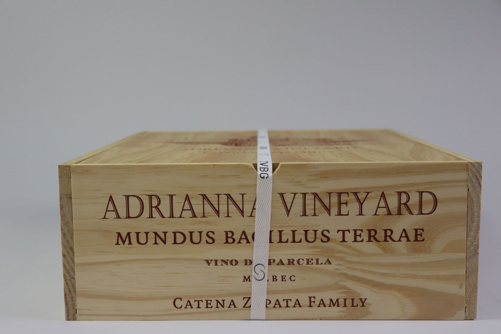 † Malbec 'Mundus Bacillus Terrae' 2020: Malbec 'Mundus Bacillus Terrae' 2020 Catena Zapata - Adrianna Vineyard, Gualtallary Excellent level and appearance R 3 bottles Per lot €320 - 420 Size bottles Condition