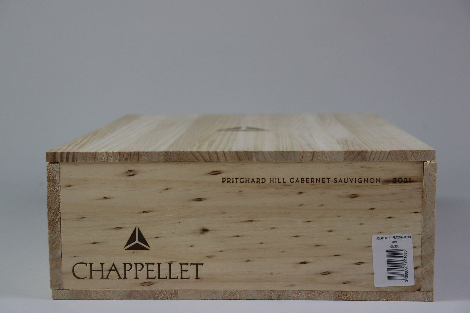 † Cabernet Sauvignon 'Pritchard Hill' 2021: Cabernet Sauvignon 'Pritchard Hill' 2021 Chappellet Vineyard, St. Helena Excellent level and appearance R 3 bottles Per lot €320 - 420SizebottlesConditionExcellent level and