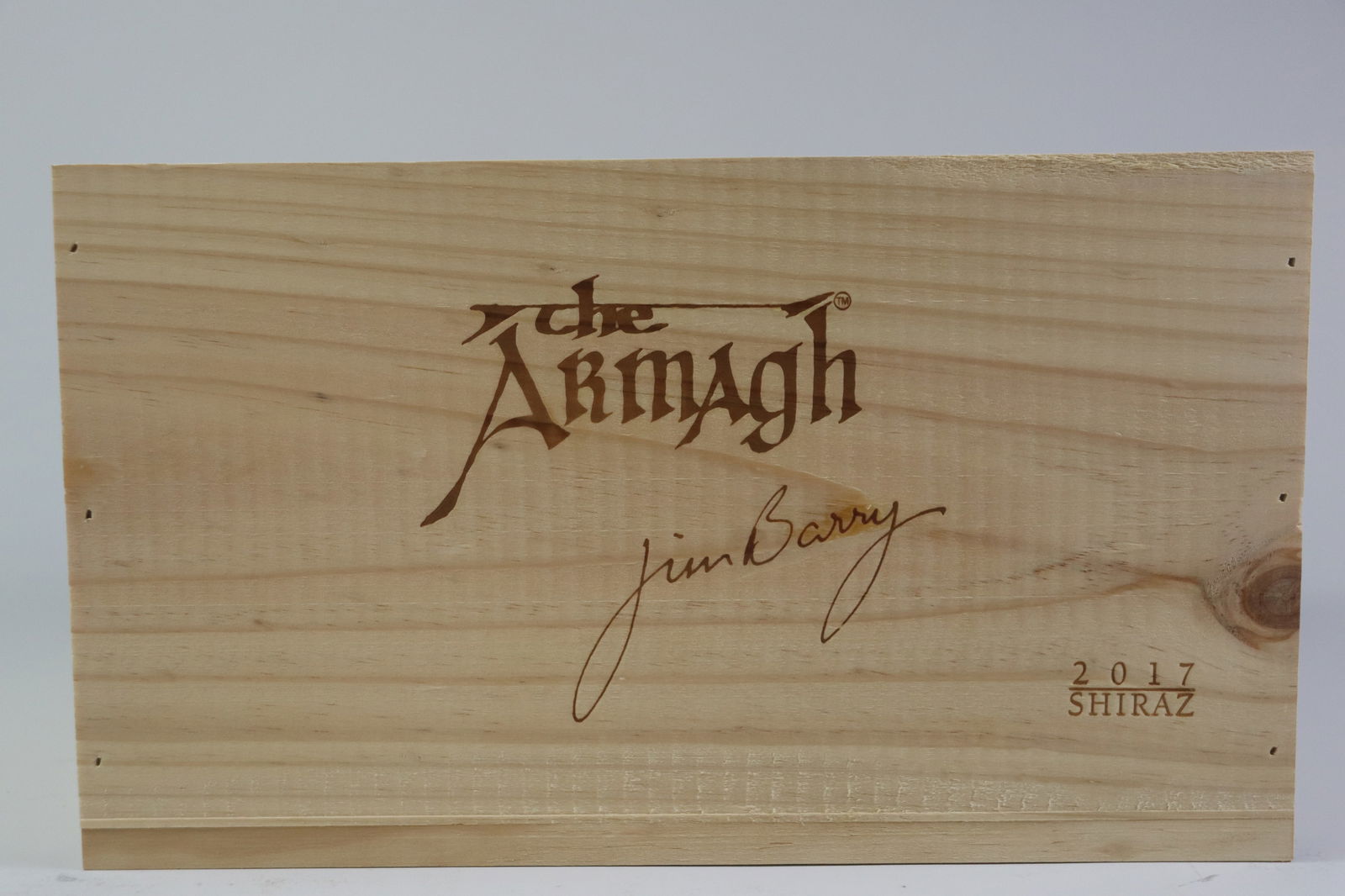 † Shiraz 'Armagh' 2017: Shiraz 'Armagh' 2017 Jim Barry, Barossa Valley Excellent level and appearance R 6 bottles Per lot €600 - 800SizebottlesConditionExcellent level and appearanceProvenance† - Please note
