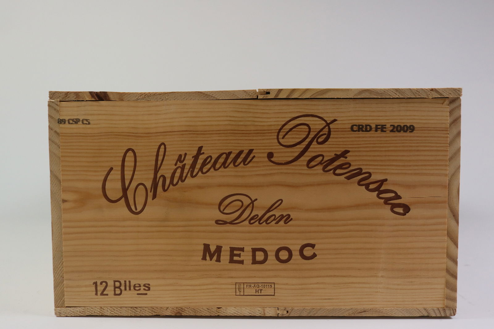 † Château Potensac 2009: Château Potensac 2009 Médoc, Cru Bourgeois Excellent level and appearance R 12 bottles Per lot €200 - 300SizebottlesConditionExcellent level and appearanceProvenance† - Please