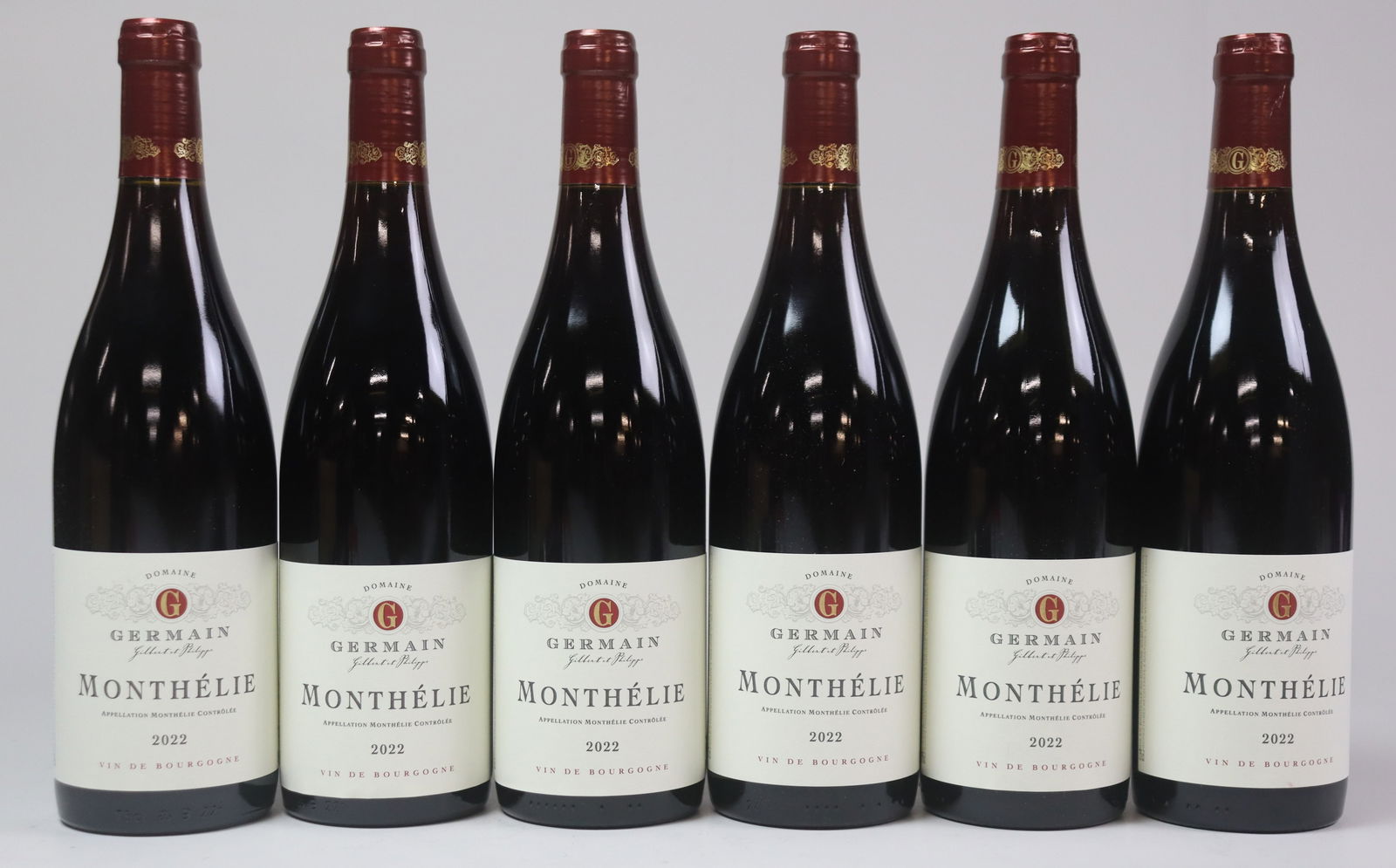 † Monthélie Rouge 2022: Monthélie Rouge 2022 Domaine Philippe Germain, Nantoux Excellent level and appearance R 12 bottles Per lot €200 - 300SizebottlesConditionExcellent level and appearanceProvenance† -