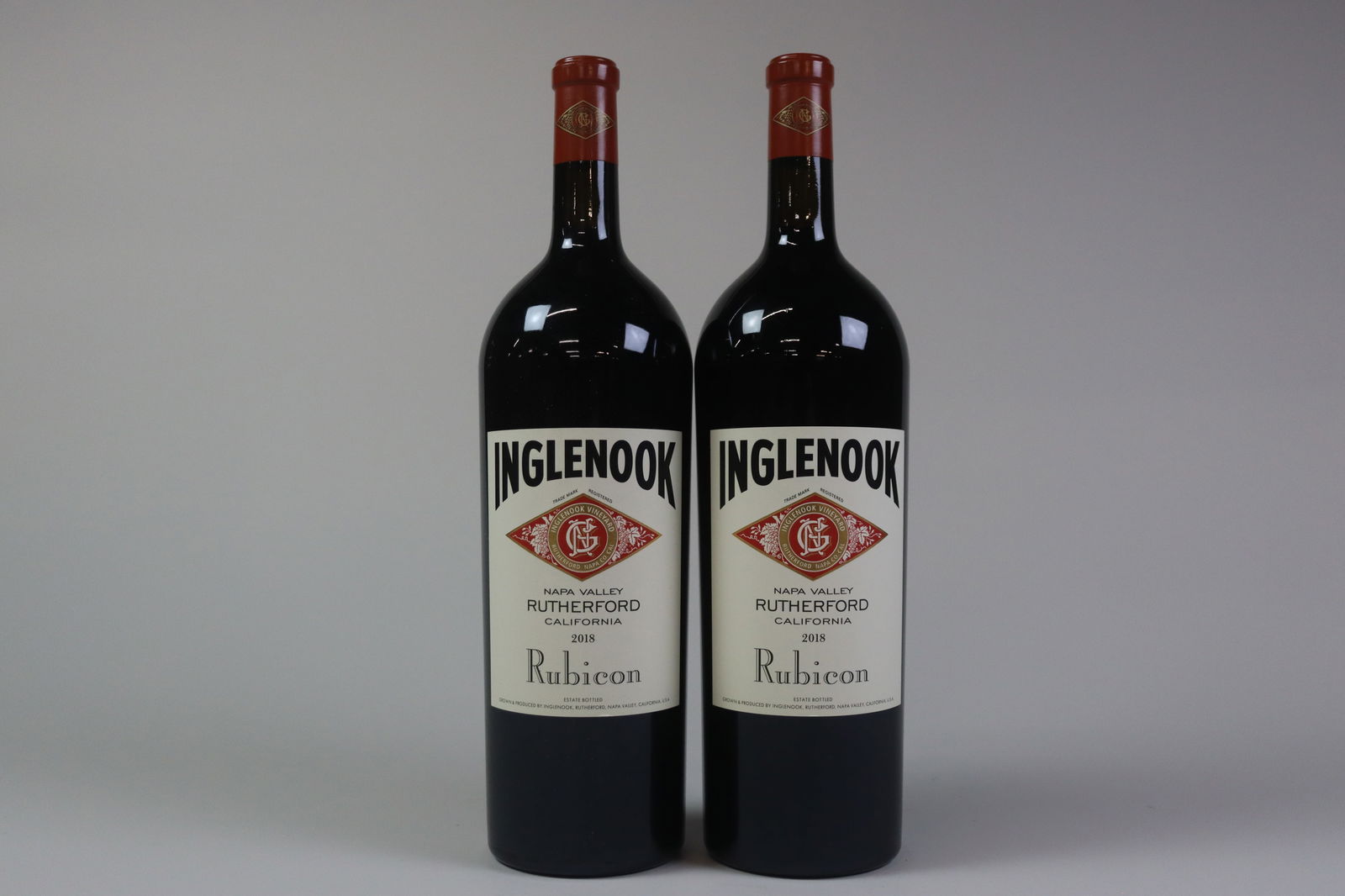 † Inglenook Red 'Rubicon' 2018: Inglenook Red 'Rubicon' 2018 Rubicon Estate, Rutherford Excellent level and appearance R 2 magnums - 1.5ltr Per lot €340 - 440 Size magnums - 1.5ltr Condition Excellen