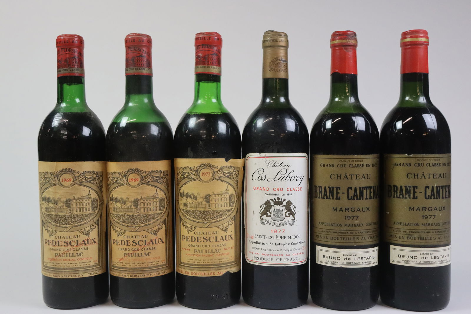 Mixed Lot Bordeaux 1969-1988 (1 of 2)