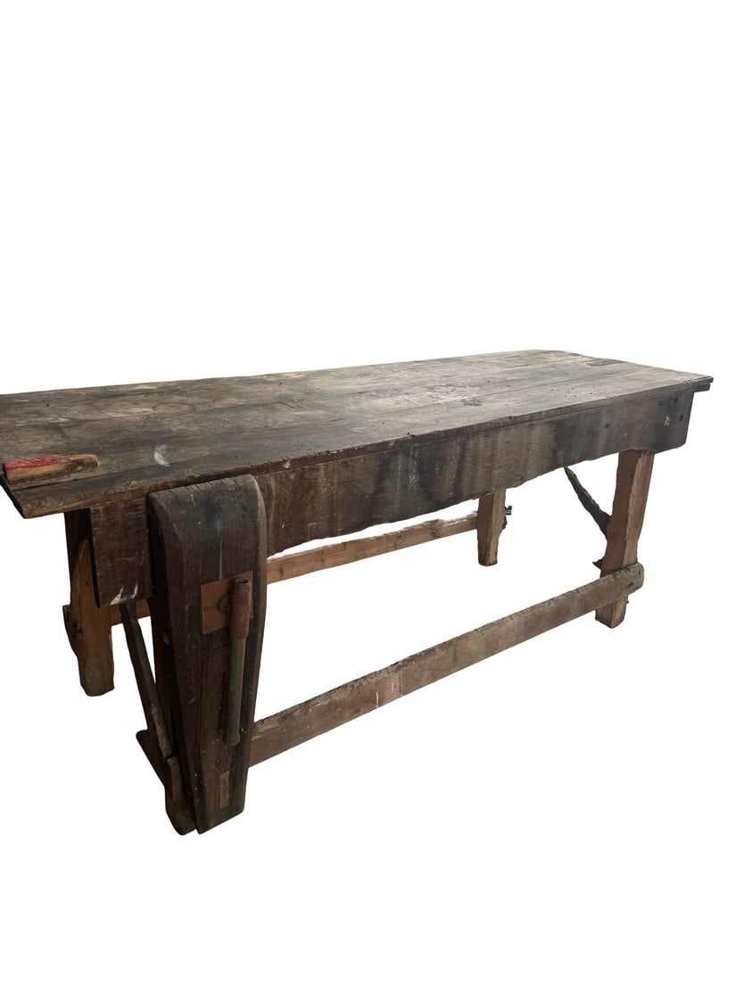 Late 1800’s Antique Wooden Carpenter's W (1 of 8)