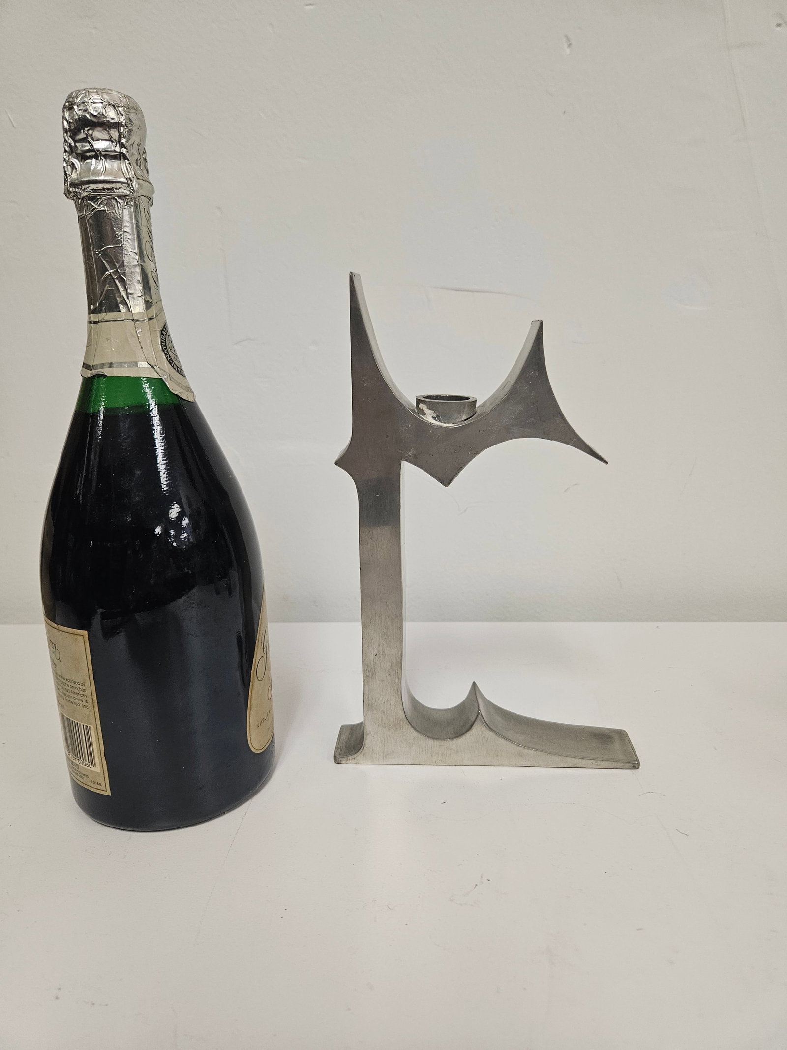 Brutalist Style Graduated Candlesticks - 3