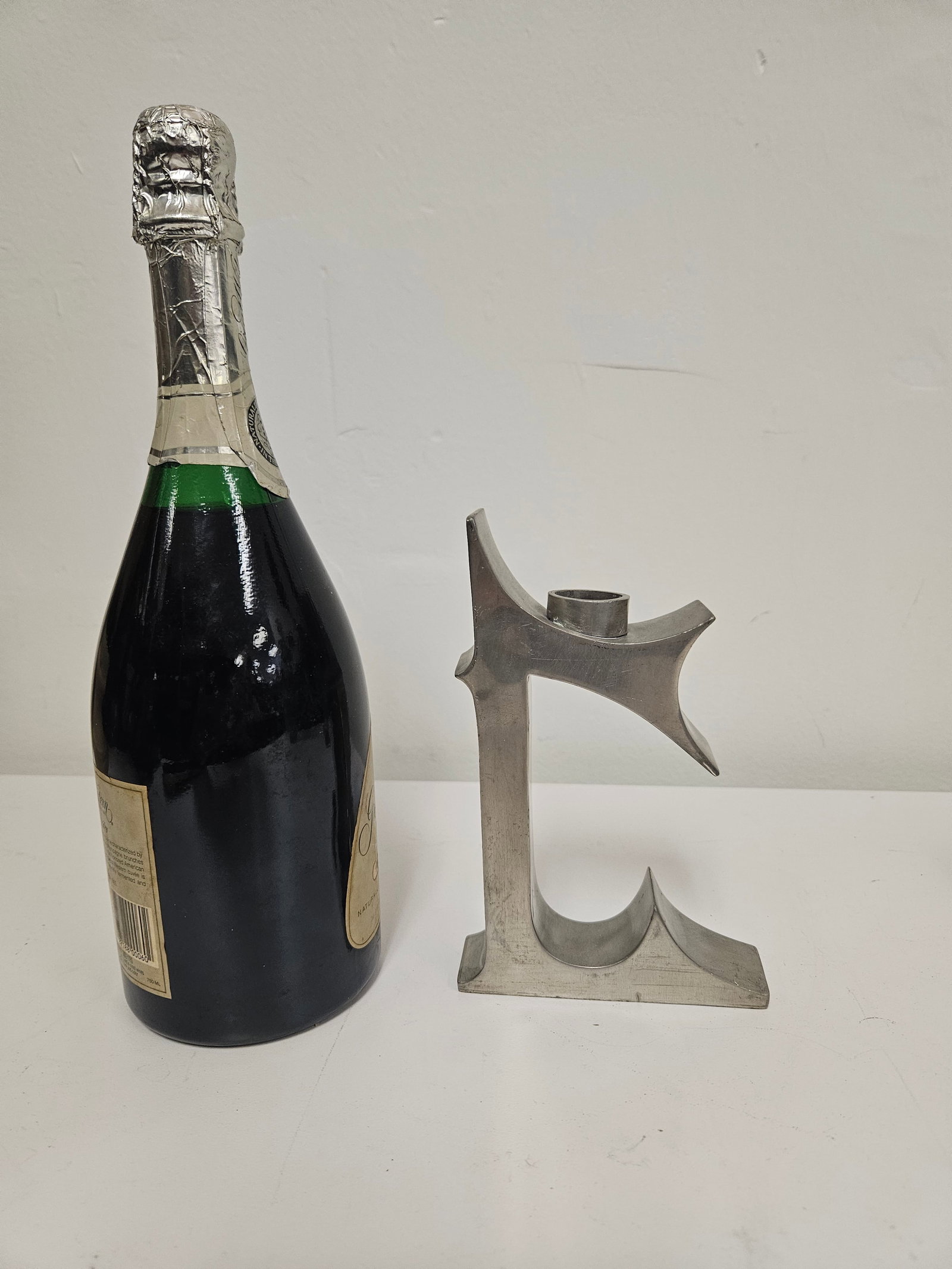 Brutalist Style Graduated Candlesticks - 4