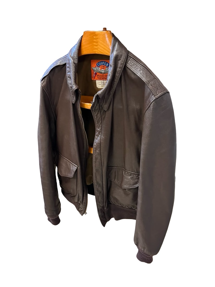 Cooper Type A-2 Leather Flight Jacket - 3