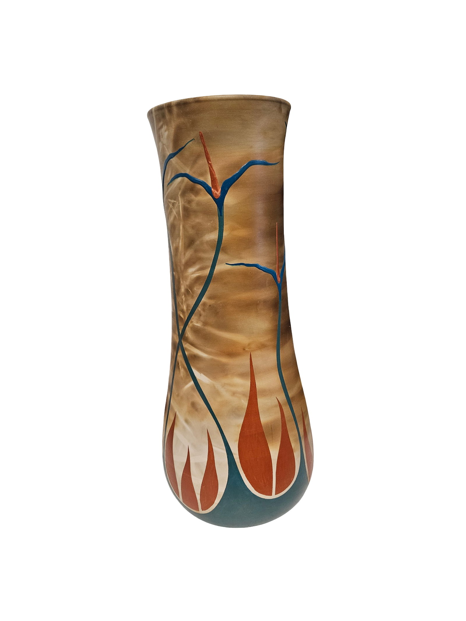 Large Signed Studio Pottery Vase, 1997 - 2