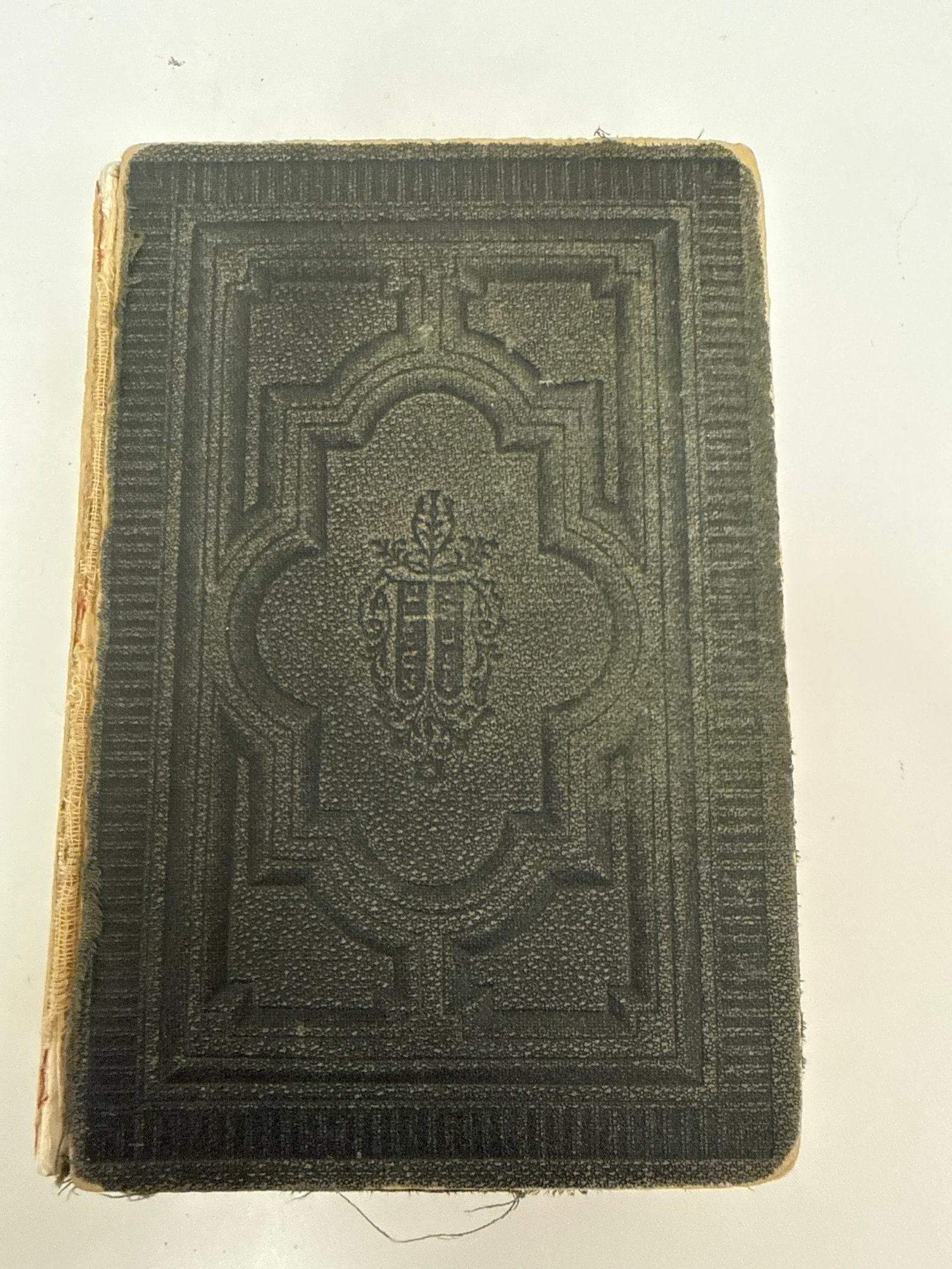 Antique Embossed Hebrew Prayer Book (1 of 5)