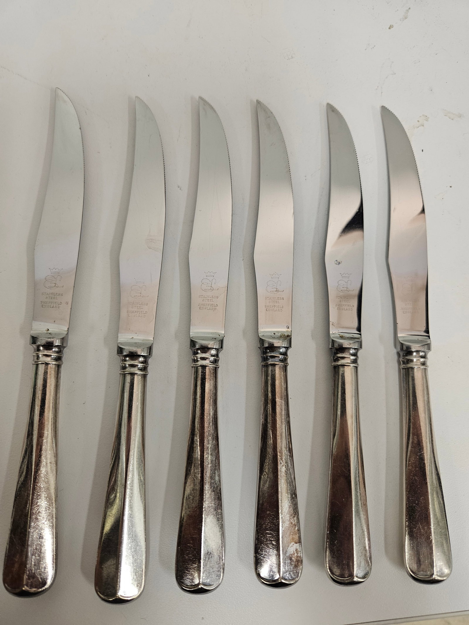 Set of 6 Sheffield England Steak Knives (1 of 4)