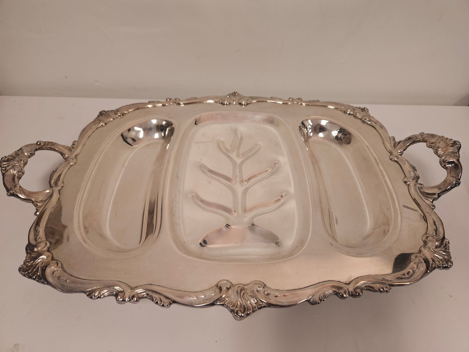 Eton Silverplate Electric Meat Platter (1 of 5)